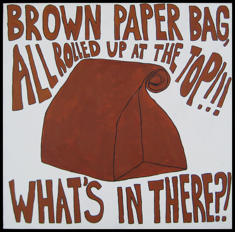 brown paper bag what's in there?